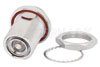 Precision 7/16 DIN Female to 7/16 DIN Female Bulkhead Adapter Low PIM, Low VSWR