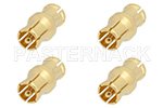 标准极性Mini SMP转标准极性Mini SMP转接头