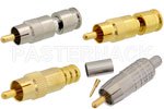RCA公头连接器
