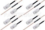 高可靠性 MIL-SPEC 系列,M39012/16-0220 转 M39012/16-0220 电缆组件, M17/113-RG316