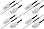 高可靠性 MIL-SPEC 系列,M39012/16-0220 转 M39012/26-0018 电缆组件, M17/113-RG316
