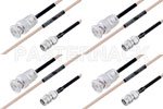 高可靠性 MIL-SPEC 系列,M39012/16-0220 转 M39012/55-3026 电缆组件, M17/113-RG316