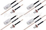 高可靠性 MIL-SPEC 系列,M39012/59-3026 转 M39012/16-0220 电缆组件, M17/113-RG316