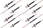 高可靠性 MIL-SPEC 系列,M39012/59-3026 转 M39012/59-3026 电缆组件, M17/113-RG316