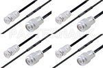 高可靠性 MIL-SPEC 系列,M39012/26-0018 转 M39012/16-0220 电缆组件, M17/119-RG174