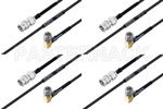 高可靠性 MIL-SPEC 系列,M39012/55-3026 转 M39012/56-3107 电缆组件, M17/119-RG174