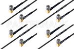 高可靠性 MIL-SPEC 系列,M39012/56-3107 转 M39012/56-3107 电缆组件, M17/119-RG174