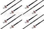 高可靠性 MIL-SPEC 系列,M39012/59-3026 转 M39012/59-3026 电缆组件, M17/119-RG174