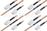高可靠性 MIL-SPEC 系列,M39012/02-0503 转 M39012/02-0503 电缆组件, M17/128-RG400