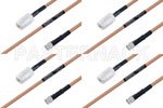 高可靠性 MIL-SPEC 系列,M39012/55-3028 转 M39012/02-0503 电缆组件, M17/128-RG400