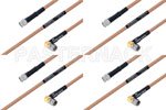 高可靠性 MIL-SPEC 系列,M39012/55-3028 转 M39012/56-3109 电缆组件, M17/128-RG400