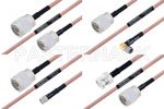 高可靠性 MIL-SPEC 系列 M39012/01-0503 M17/60-RG142 电缆组件