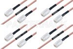高可靠性 MIL-SPEC 系列,M39012/02-0503 转 M39012/02-0503 电缆组件, M17/60-RG142
