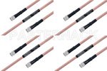 高可靠性 MIL-SPEC 系列,M39012/55-3028 转 M39012/55-3028 电缆组件, M17/60-RG142