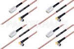 高可靠性 MIL-SPEC 系列,M39012/56-3109 转 M39012/02-0503 电缆组件, M17/60-RG142