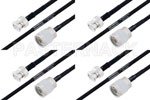 高可靠性 MIL-SPEC 系列,M39012/01-0503 转 M39012/16-0014 电缆组件, M17/84-RG223