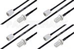 高可靠性 MIL-SPEC 系列,M39012/03-0503 转 M39012/01-0503 电缆组件, M17/84-RG223