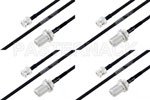 高可靠性 MIL-SPEC 系列,M39012/16-0014 转 M39012/03-0503 电缆组件, M17/84-RG223