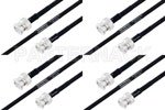 高可靠性 MIL-SPEC 系列,M39012/16-0014 转 M39012/16-0014 电缆组件, M17/84-RG223