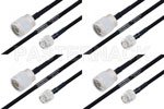 高可靠性 MIL-SPEC 系列,M39012/26-0011 转 M39012/01-0503 电缆组件, M17/84-RG223