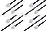 高可靠性 MIL-SPEC 系列,M39012/26-0011 转 M39012/26-0011 电缆组件, M17/84-RG223