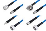 4.1/9.5 Mini DIN 转QMA 电缆组件