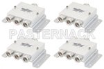 4.1/9.5 Mini DIN 3 路 50 欧姆功率分配器