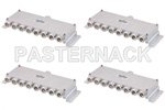 4.1/9.5 Mini DIN 8 路 50 欧姆功率分配器