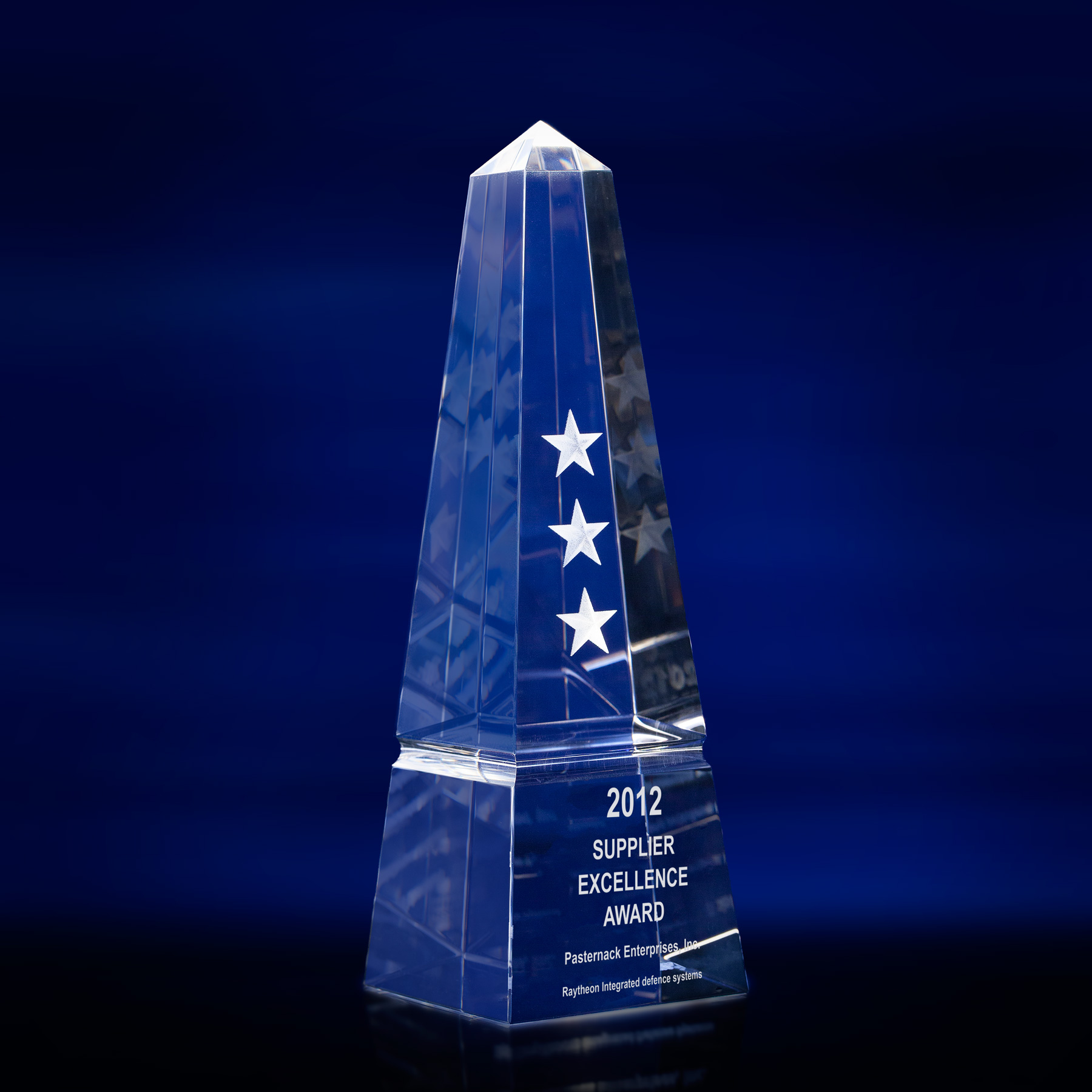 pasternack receives supplier excellence award from raytheon ids