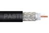 Flexible LMR-240-UF Indoor / Outdoor Rated Coax Cable Double Shielded with Black TPE Jacket