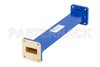 WR-112 Commercial Grade Straight Waveguide Section 9 Inch Length with UG-51/U Flange Operating from 7.05 GHz to 10 GHz