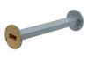 WR-137 Commercial Grade Straight Waveguide Section 12 Inch Length with UG-344/U Flange Operating from 5.85 GHz to 8.2 GHz