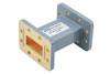 WR-137 Commercial Grade Straight Waveguide Section 3 Inch Length with CPR-137G Flange Operating from 5.85 GHz to 8.2 GHz