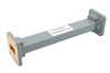 WR-75 Waveguide Section 6 Inch Length Straight Using UBR120 Flange With a 10 GHz to 15 GHz Frequency Range in Commercial Grade