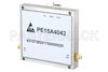 3 Watt P1dB, 2 GHz to 6 GHz, Medium Power Broadband Amplifier, 36 dB Gain, 6 dB NF, SMA