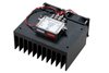 1 Watt P1dB, 2 GHz to 18 GHz, Medium Power Amplifier with Heatsink, SMA, 30 dB Gain, 37 dBm IP3