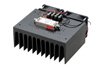 1 Watt P1dB, 6 GHz to 12 GHz, Medium Power Amplifier with Heatsink, SMA, 47 dB Gain, 6.5 dB NF