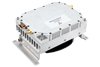 45 Watt GaN Power Amplifier with Integrated Heatsink and Cooling fan, 800 MHz to 2000 MHz, Class AB, L-Band, 45% Efficiency, 28V, SMA