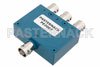 3 Way BNC Wilkinson Power Divider From 2 MHz to 200 MHz Rated at 1 Watt