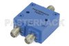 2 Way SMA Power Divider From 4 GHz to 8 GHz Rated at 10 Watts
