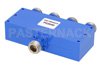 4 Way N Power Divider from 2 GHz to 4 GHz Rated at 30 Watts