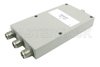 3 Way SMA Power Divider from 2 GHz to 8 GHz Rated at 30 Watts
