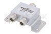 2 Way N Power Divider from 617 MHz to 2.7 GHz Rated at 30 Watts