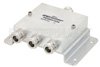 3 Way N Power Divider From 698 MHz to 2.7 GHz Rated at 30 Watts