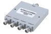 4 Way SMA Power Divider from 6 GHz to 18 GHz Rated at 30 Watts
