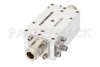 Precision Dual Directional 50 dB N Coupler To 1,000 MHz Rated to 500 Watts