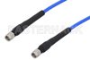 SMA Male to SMA Male Cable 12 Inch Length Using PE-P141 Coax with HeatShrink, LF Solder