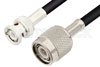 TNC Male to BNC Male Cable Using 75 Ohm RG59 Coax