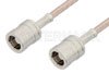 75 Ohm SMB Plug to 75 Ohm SMB Plug Cable Using 75 Ohm RG179 Coax