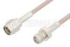SMA Male to SMA Female Cable Using 75 Ohm RG179 Coax